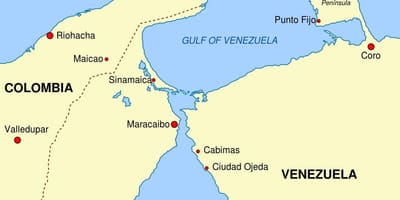 Harta e gjirin e venezuela