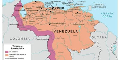 Venezuela në hartë
