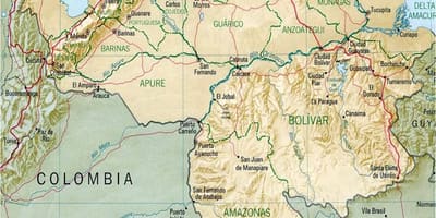 Harta e lumit venezuela